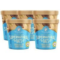 Wazoogles Supernatural Oats Pot - Chocolate Chip Cookie Dough x 5